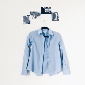Classic Blue Button Up